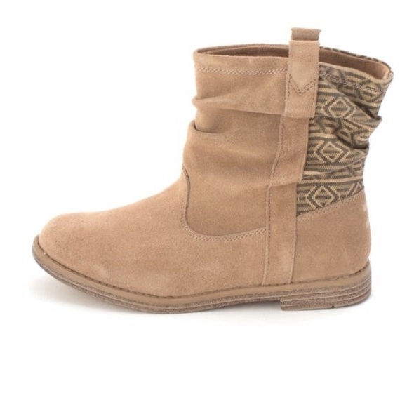 Toms Other - Toms leather Laurel boots, girls 4, women’s 6-6.5